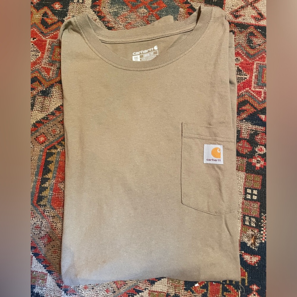 Light Brown, Carhartt Shirt